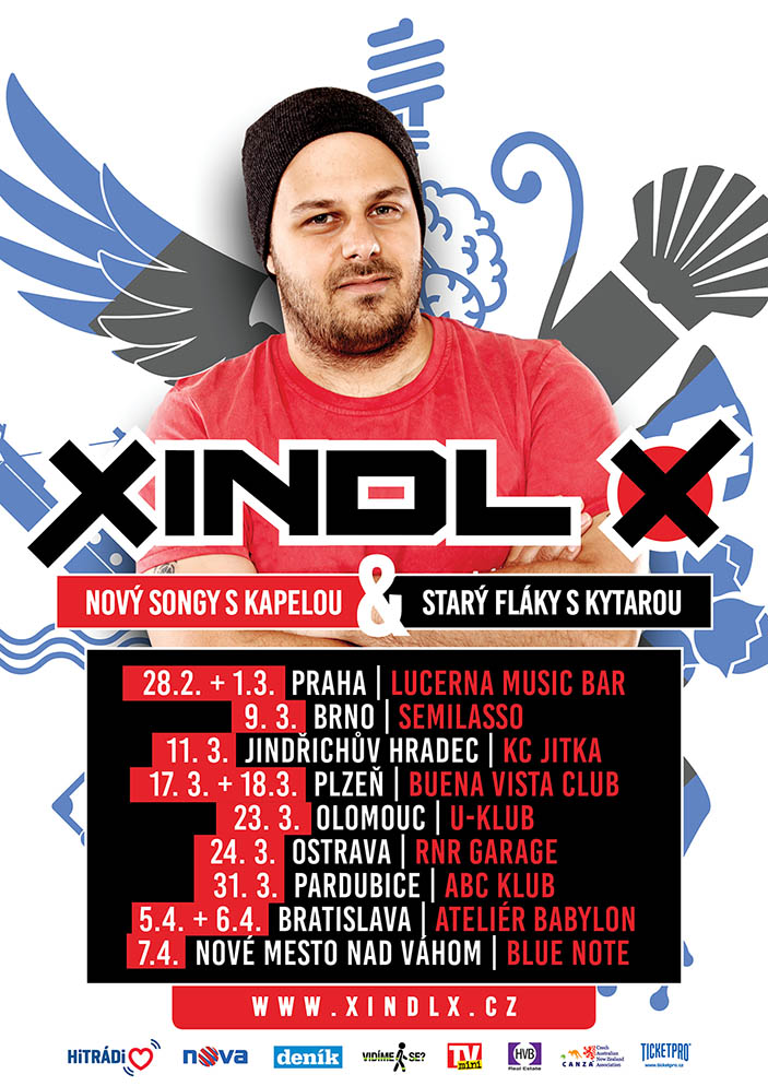 XindlX - turné 2017